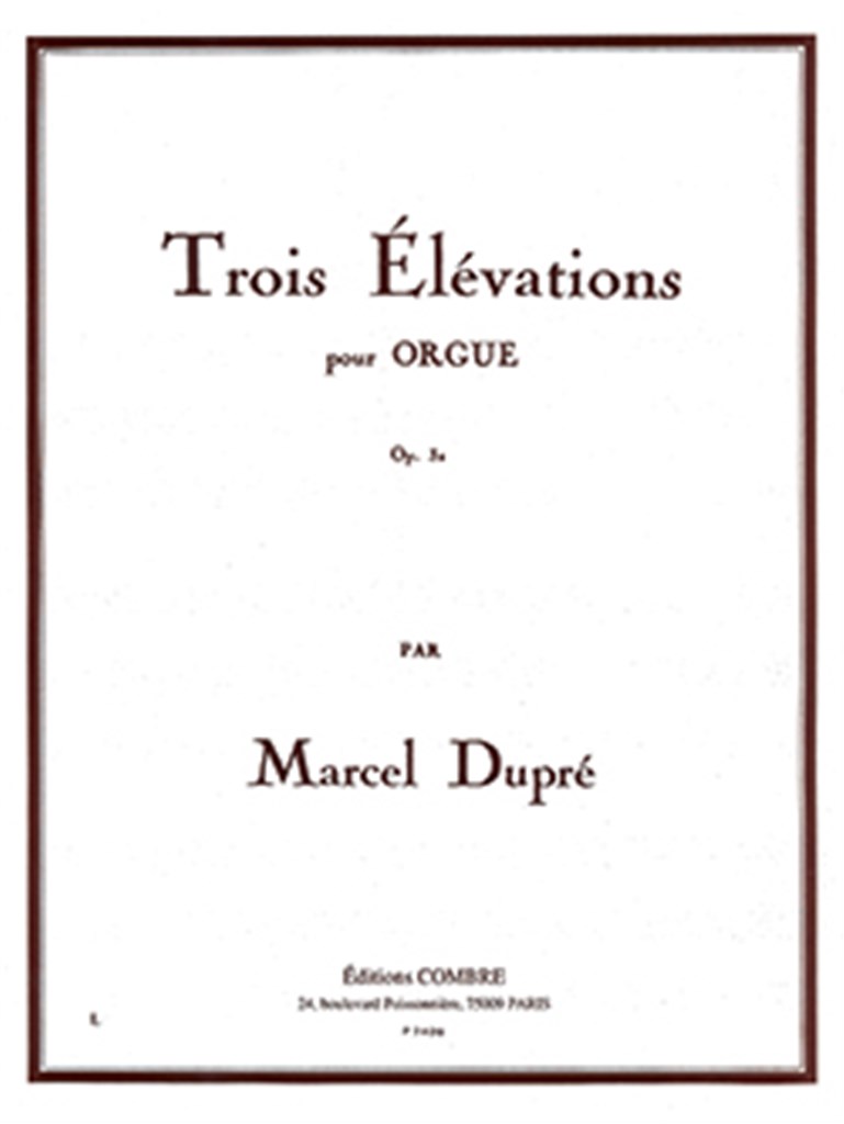 Elévations (3) Op.32